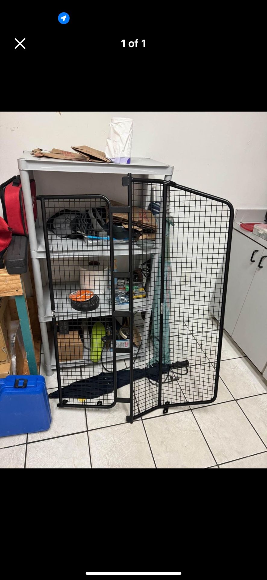 Land Rover LR4 dog cage used complete VUB501170