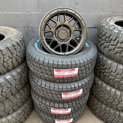 LT 265/70/17 Landspider New All Terrain New Rims And Tires Rines Y Llantas