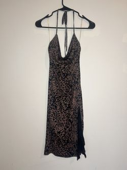 Leopard/Cheetah Print Dress