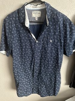 Heritage Blue Button Up Short Sleeve 