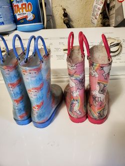 Girls Rainboots Size 11