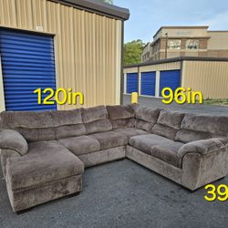 FREE DELIVERY Couch Sofa Reversible Sectional 3 Piece