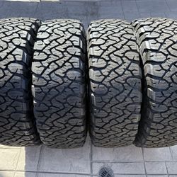 (4) 265/70R18 Bfgoodrich All Terrain KO3