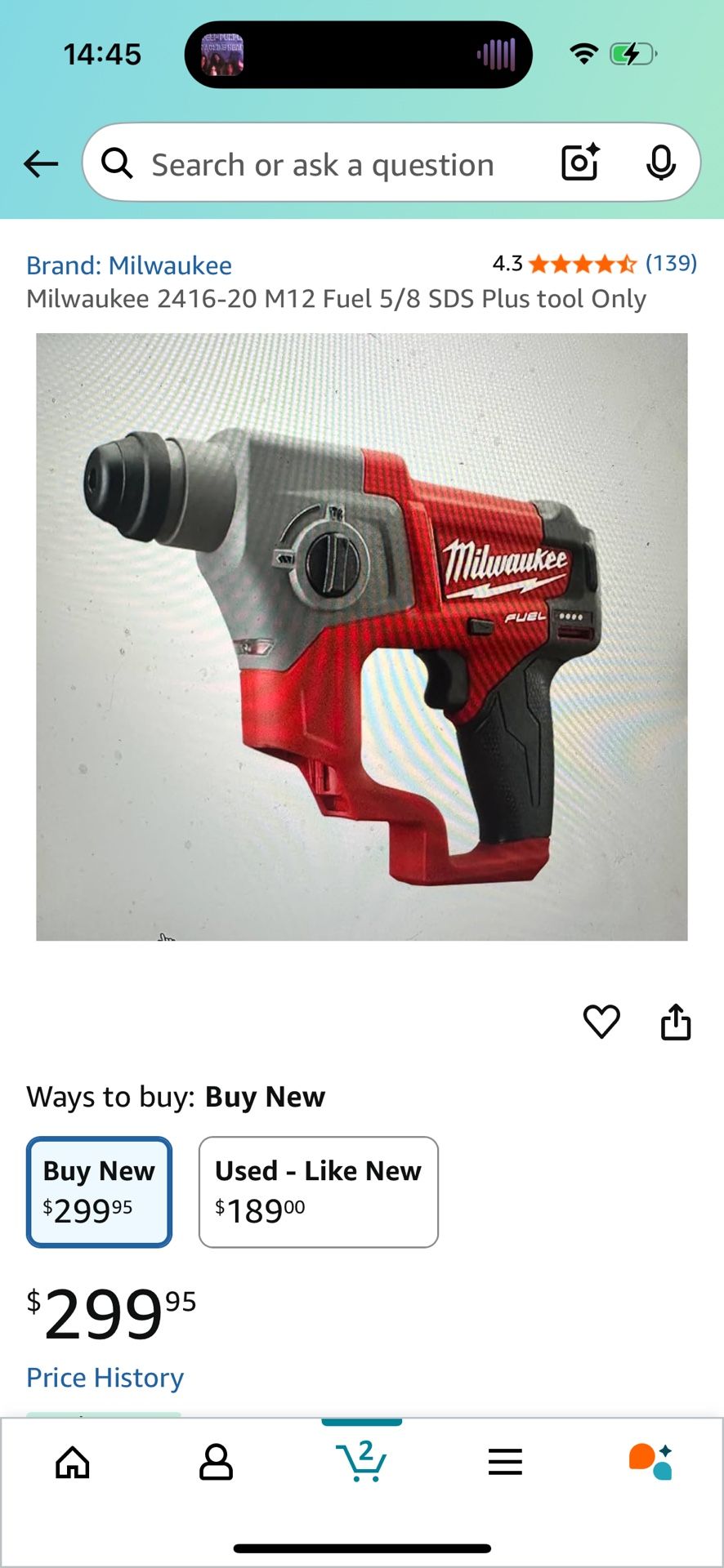 Milwaukee Rotary Hammer