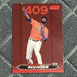 Houston Astros Yordan Alvarez Card