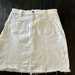 Caslon White Skirt