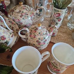 10 Piece China By Staffordshire England