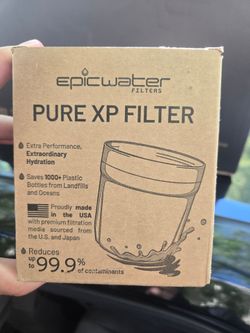 Epicwater pure xp filters