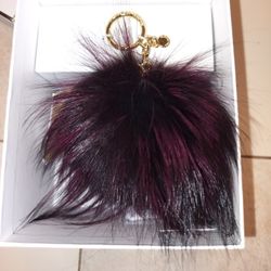 Michael Kors LG Fur Pom Pom