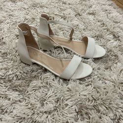 Kids Size 3 White Dress Shoes 