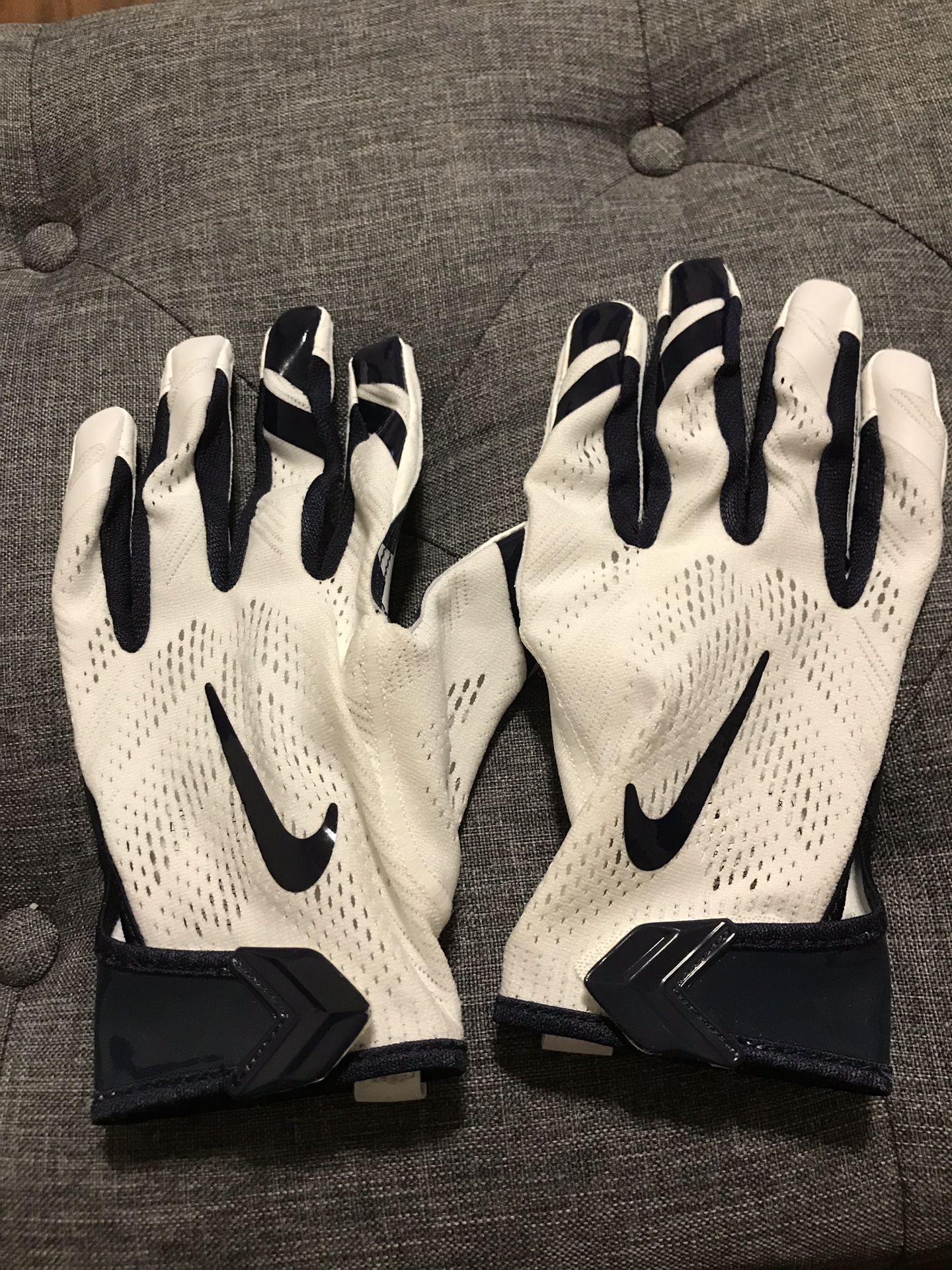 グローブ NIKE VAPOR KNIT HOUSTON TEXANS M Nike Vapor Knit Football Gloves Houston Texans White/Blue