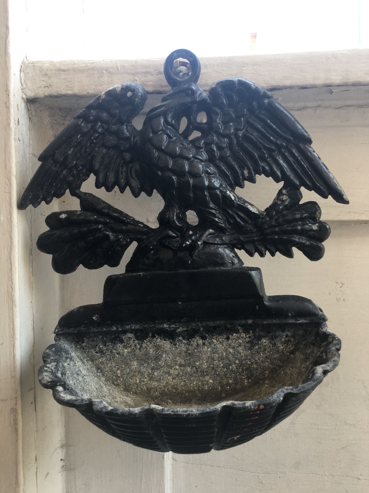 Liberty Eagle Cast Iron Bird Fountain