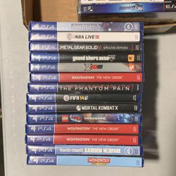 PS4 Games Brand New Factory Sealed