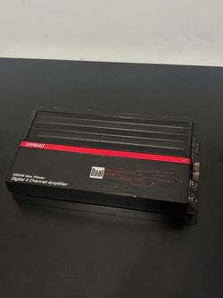 Dual XPR84D 1000W 4-Channel Class D Car Amplifier