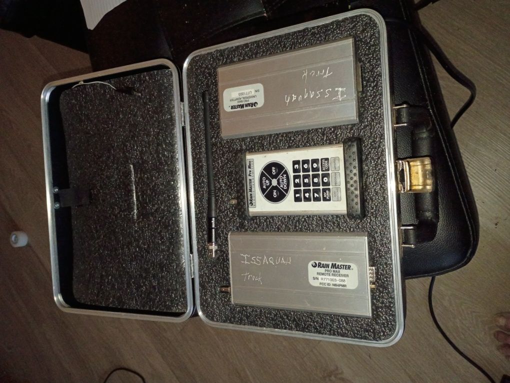 Rain master Transmitter Sprinkler Remote, Reciever And Transmitter