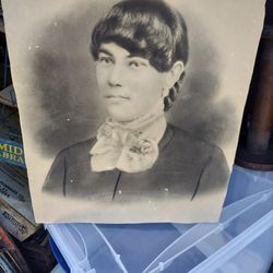 Antique 1800s Photo Bayliss Family Member