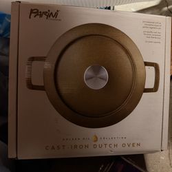 Parini Golden Oil Collection cast-iron dutch oven