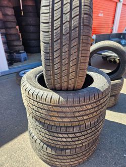 For sale set of tires 255 55 r20 cooper