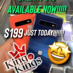 GALAXY S10 AVAILABLE NOW!!!! JUST $199 TODAY ONLY!!!!!😱😱😱😱🤯🤯🤯