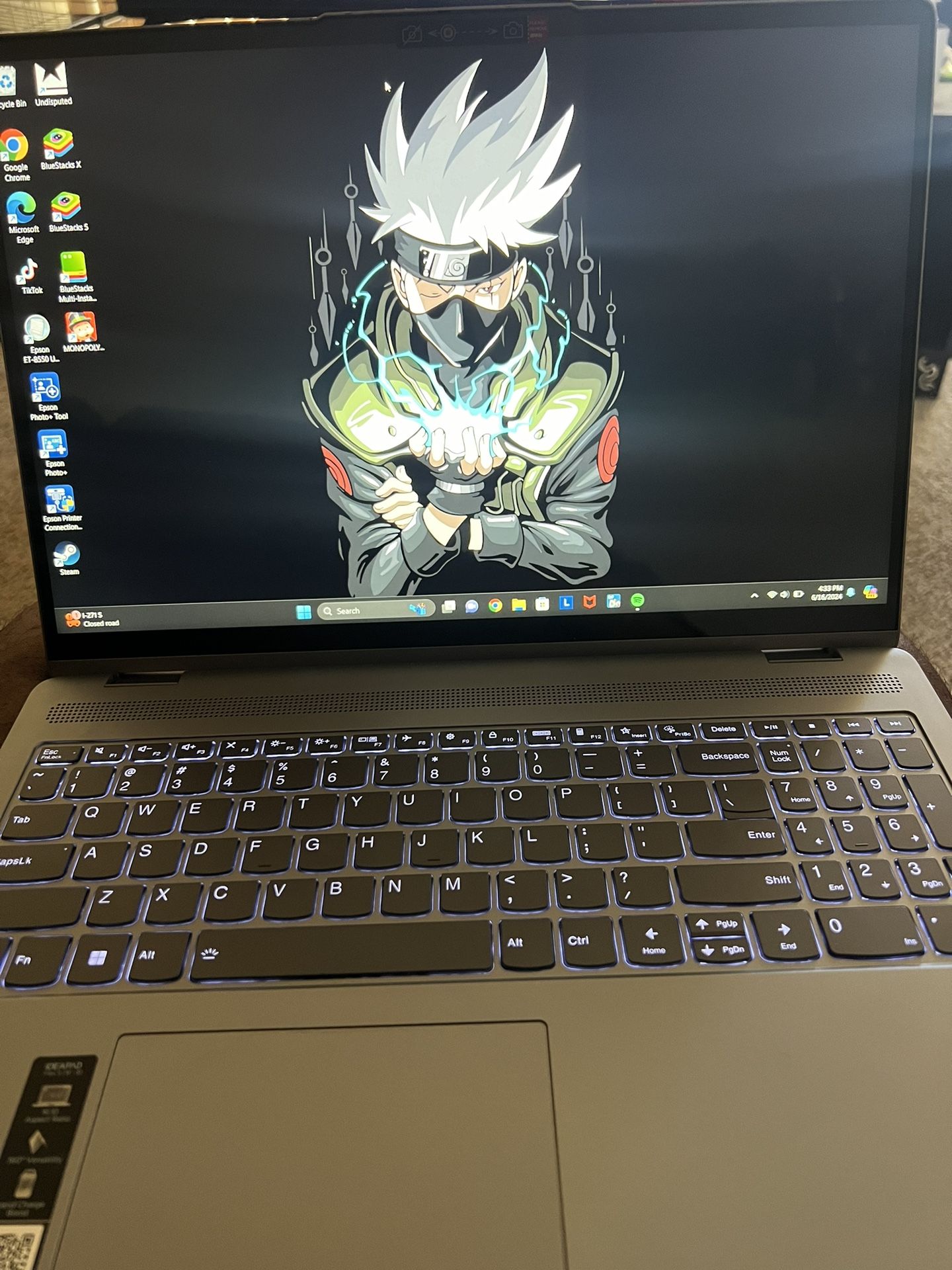 Touch screen Lenovo Ideapad flex 5 16ARB8