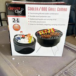 Cooler/bbq Portable