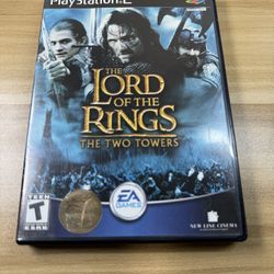 Ps2 Lord Of The Rings The Two Towers