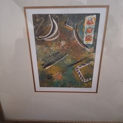 Nice Painting Autographed