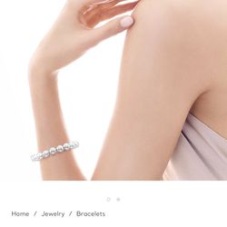 Brand New Silver Tiffany’s Earrings & Bracelet