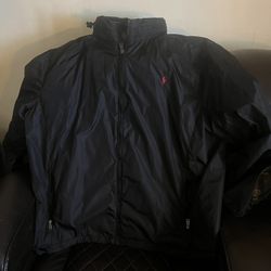 Pollo 3X Windbreaker With A Hoodie.