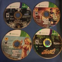 4 Xbox 360 Games 