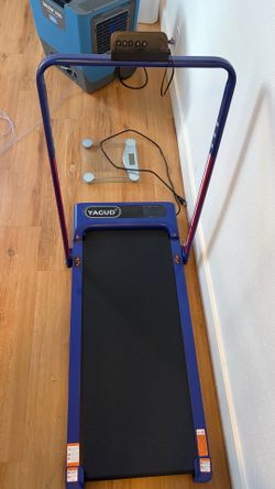 yagud foldable adjustable incline treadmill/ walking pad