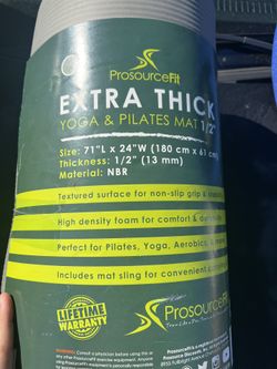 Extra Thick Yoga Mat 1/2”
