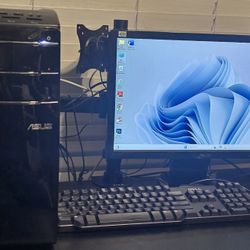 16GB.  RAM - Complete  i7 🖥  Asus Essentio PC🔌3.4 GHz. CPU /16.0GB. RAM  /500 GB. HDD - Windows 11, DVD-RW Blu Ray - Work Excellent  ✔️ Wi-Fi