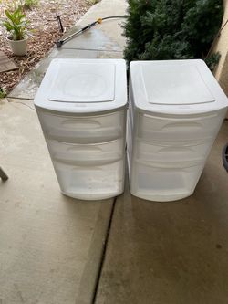 Plastic Storage Drawers