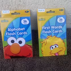 Sesame Street Flash Cards 36 Count