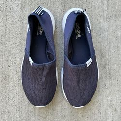 Adidas Navy Blue Lite Racer Cloud Foam Slip-On Shoe Size 7