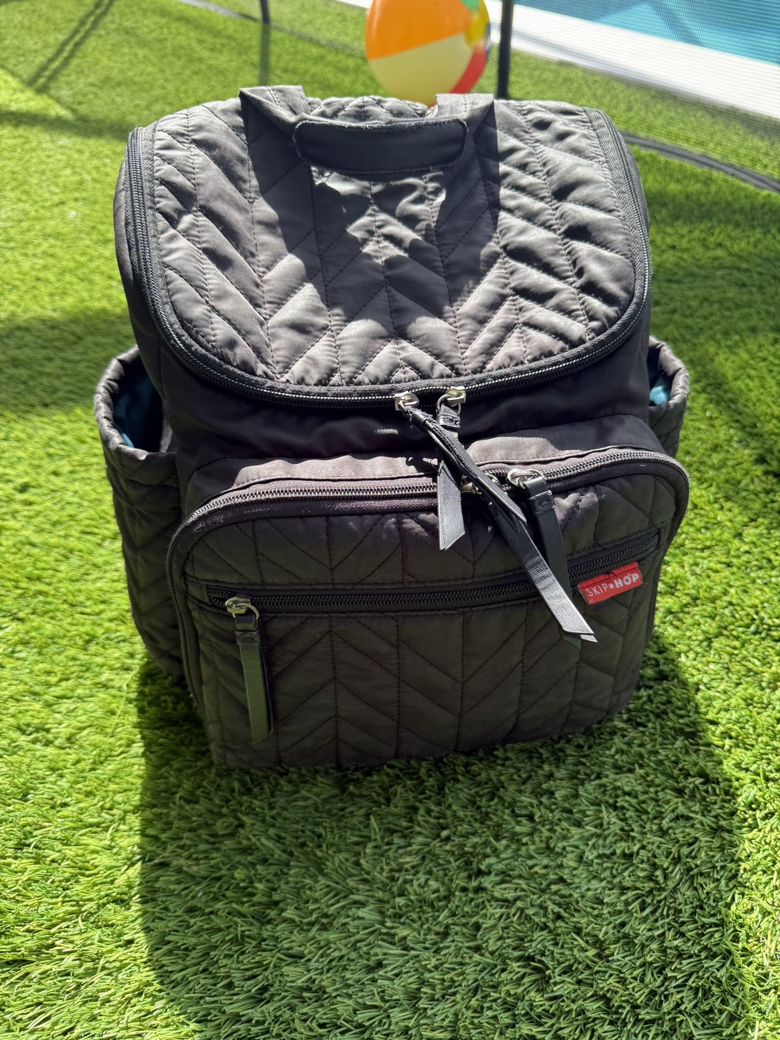 Skip hop Black Diaper Bag