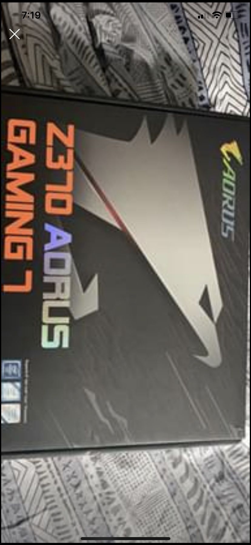 AORUS gaming 7 Z370 PICK UP ONLY