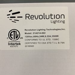 Led Light 12” Round  24 Watts  New 