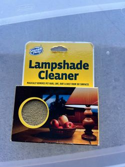 Clean lampshades