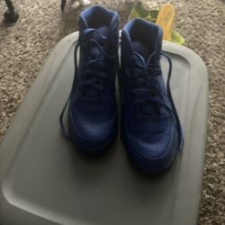 All Blue High Top Jordan 1