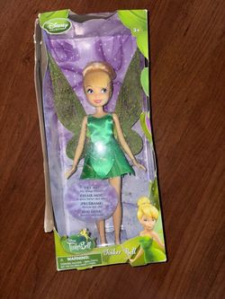 Tinker Bell doll with wings that flutter