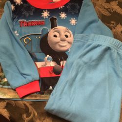 New Thomas The Train Pajamas Size 24M
