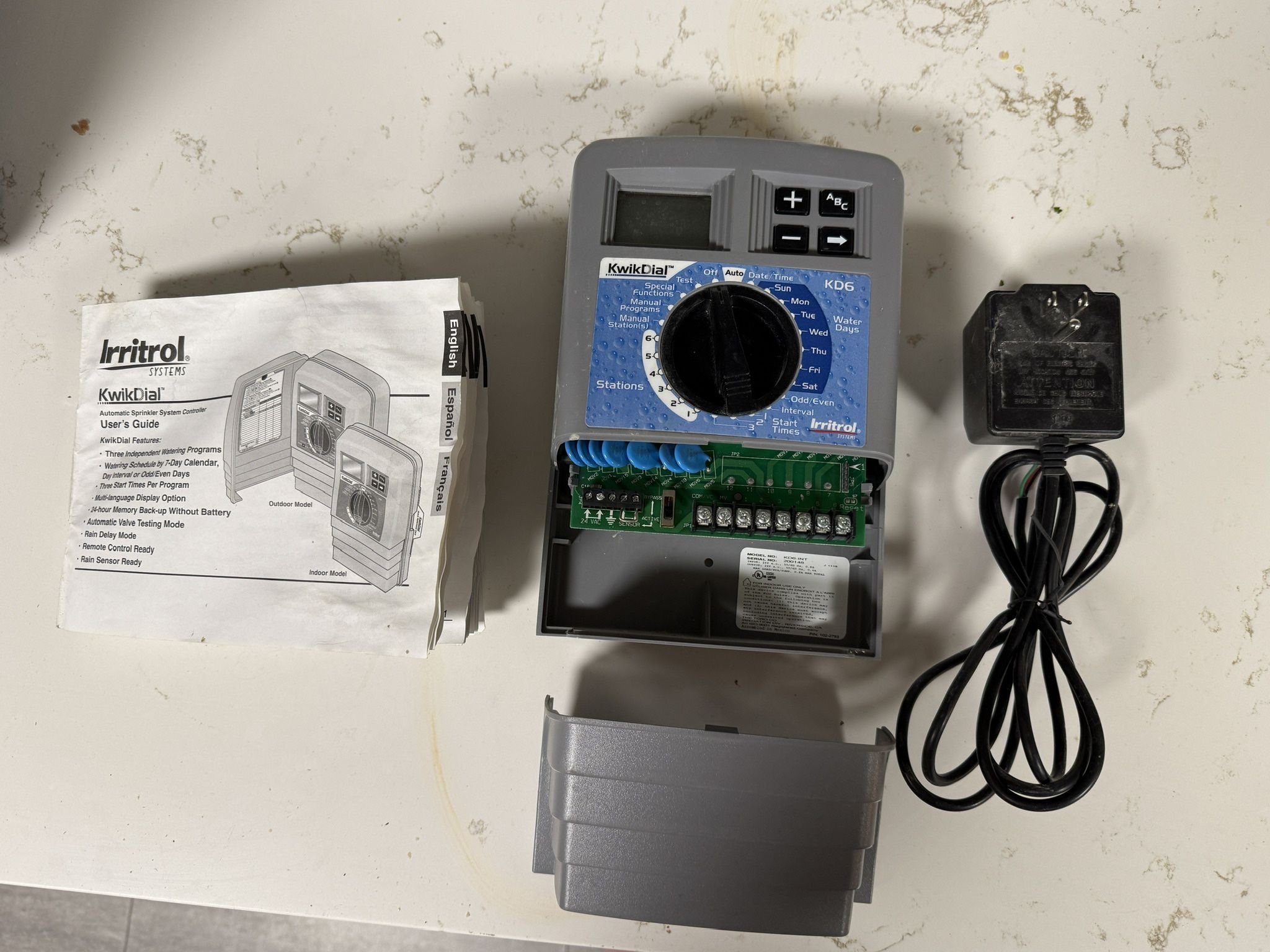 6 Zone Sprinkler Timer