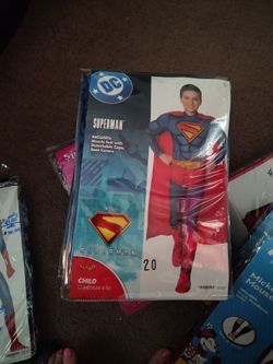 superman size. child medium new