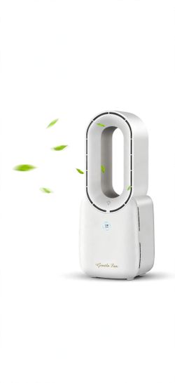Gentle Fan Bladeless Desk Fan (New)