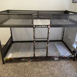 Gray IKEA. Bunk Bed