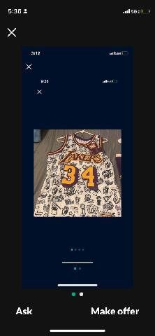 LAKER JERSEY SIZE M