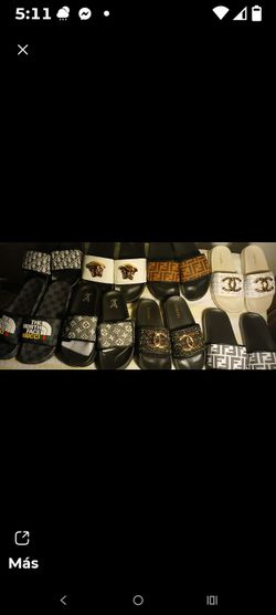 Designer Logo Slide Sandals Bundle