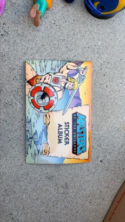 ⚔️ Vintage Masters of the Universe Sticker Album! ⚔️